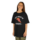 Pizza Makes Me Happy - Kids T-Shirt