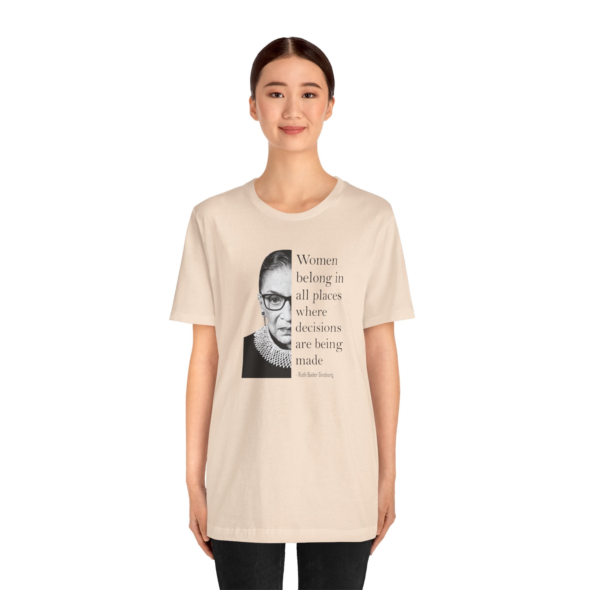 Women Belong in All Places - T-Shirt
