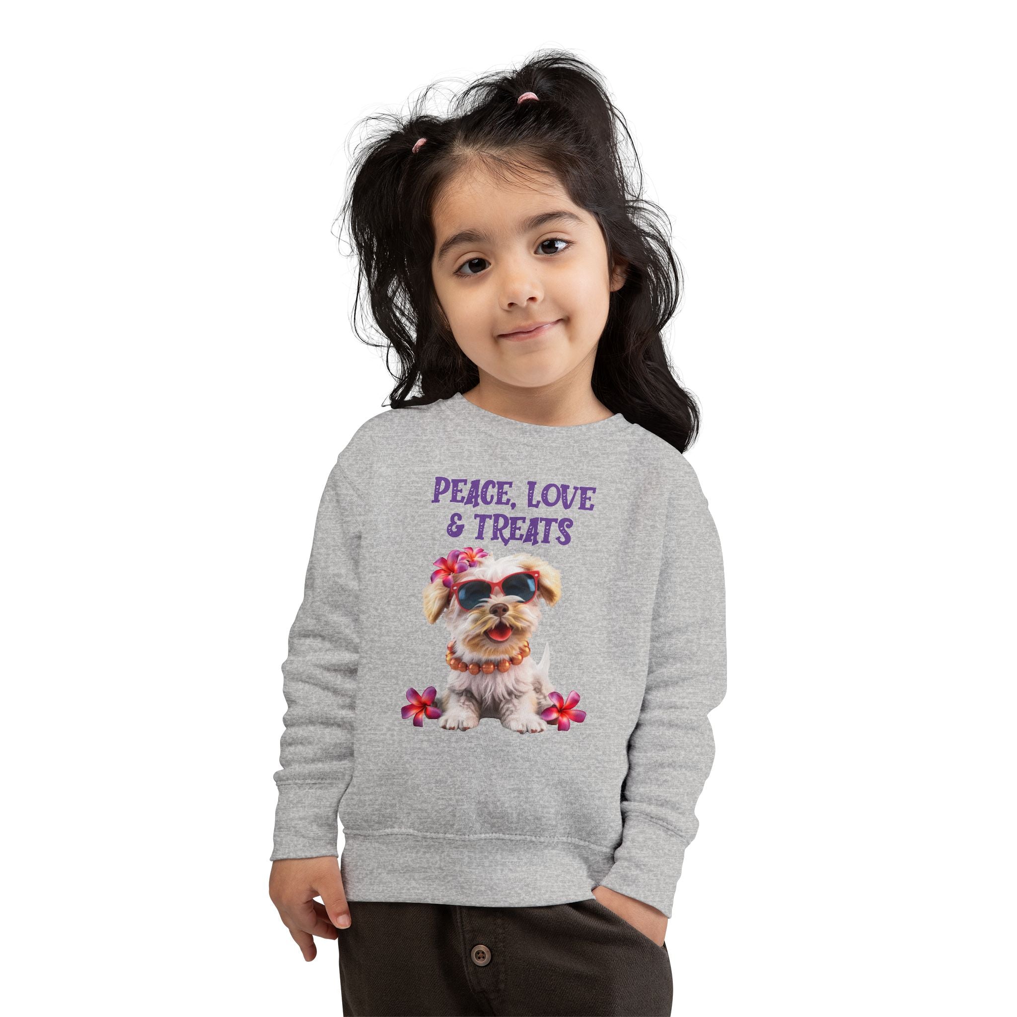 Peace, Love & Treats - Toddler Sweatshirt