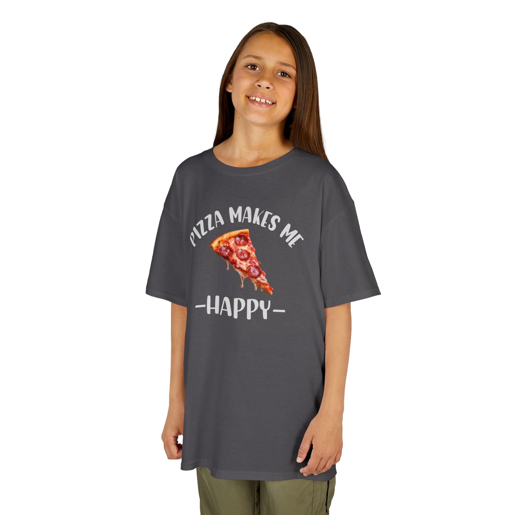 Pizza Makes Me Happy - Kids T-Shirt