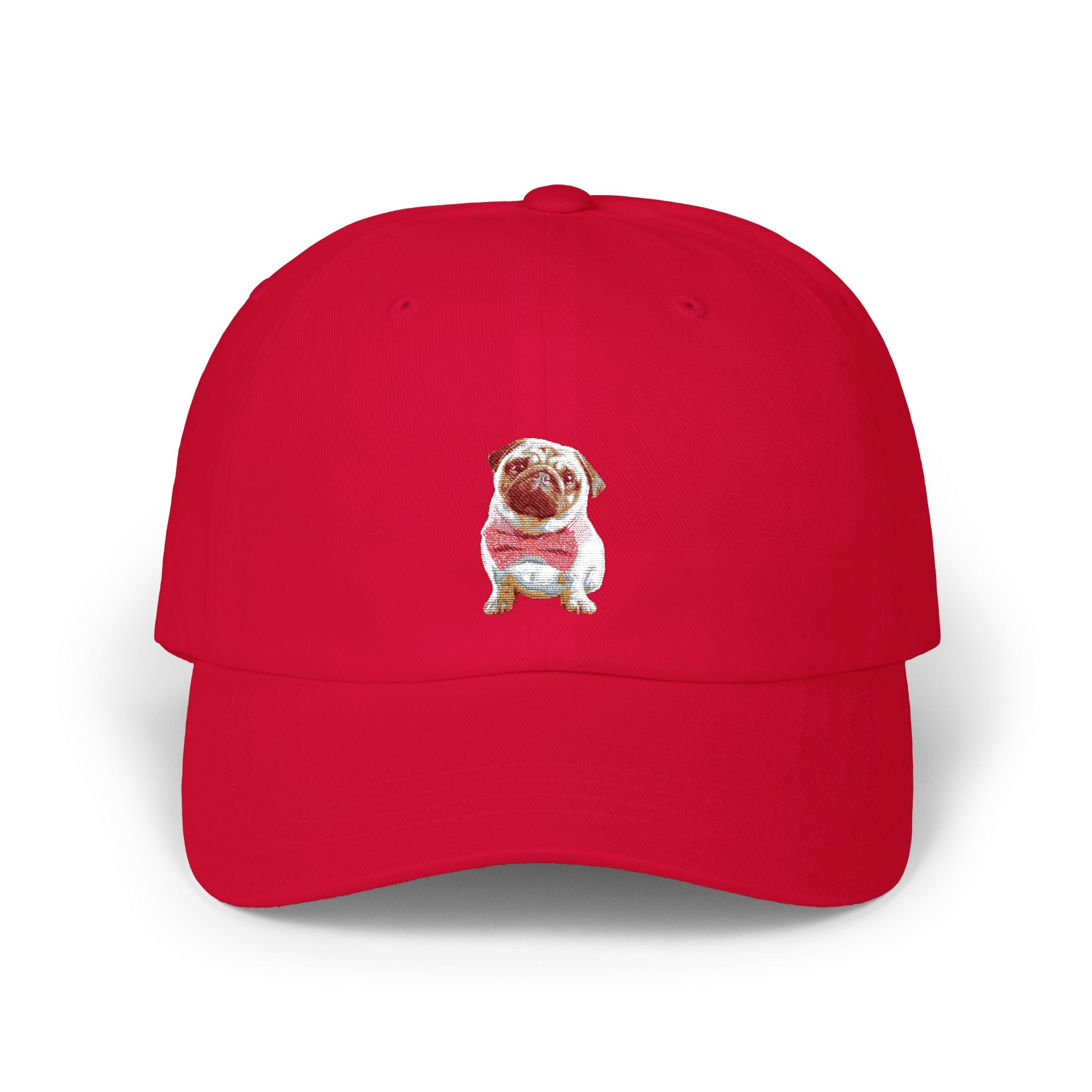 Pug - Embroidered Cap