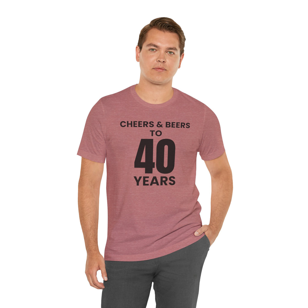 Cheers & Beers to 40 Years - T-Shirt