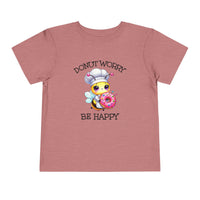 Donut Worry Be Happy - Toddler T-Shirt