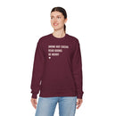 Drink Hot Cocoa, Read Books, Be Merry - Sweatshirt