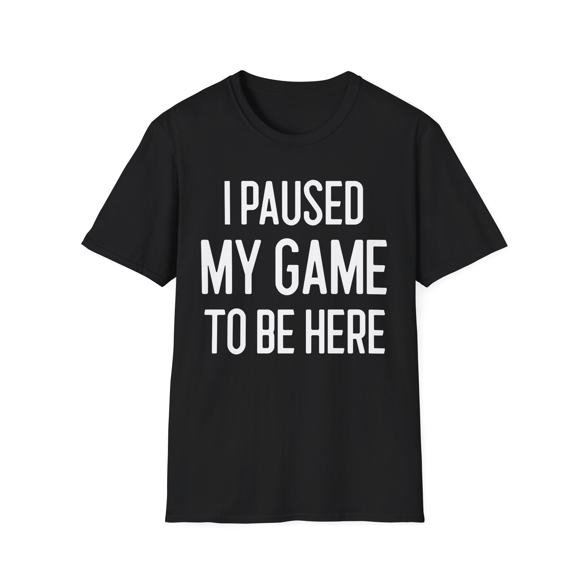 I Paused My Game to Be Here - T-Shirt
