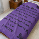 To My Mom - Throw Blanket