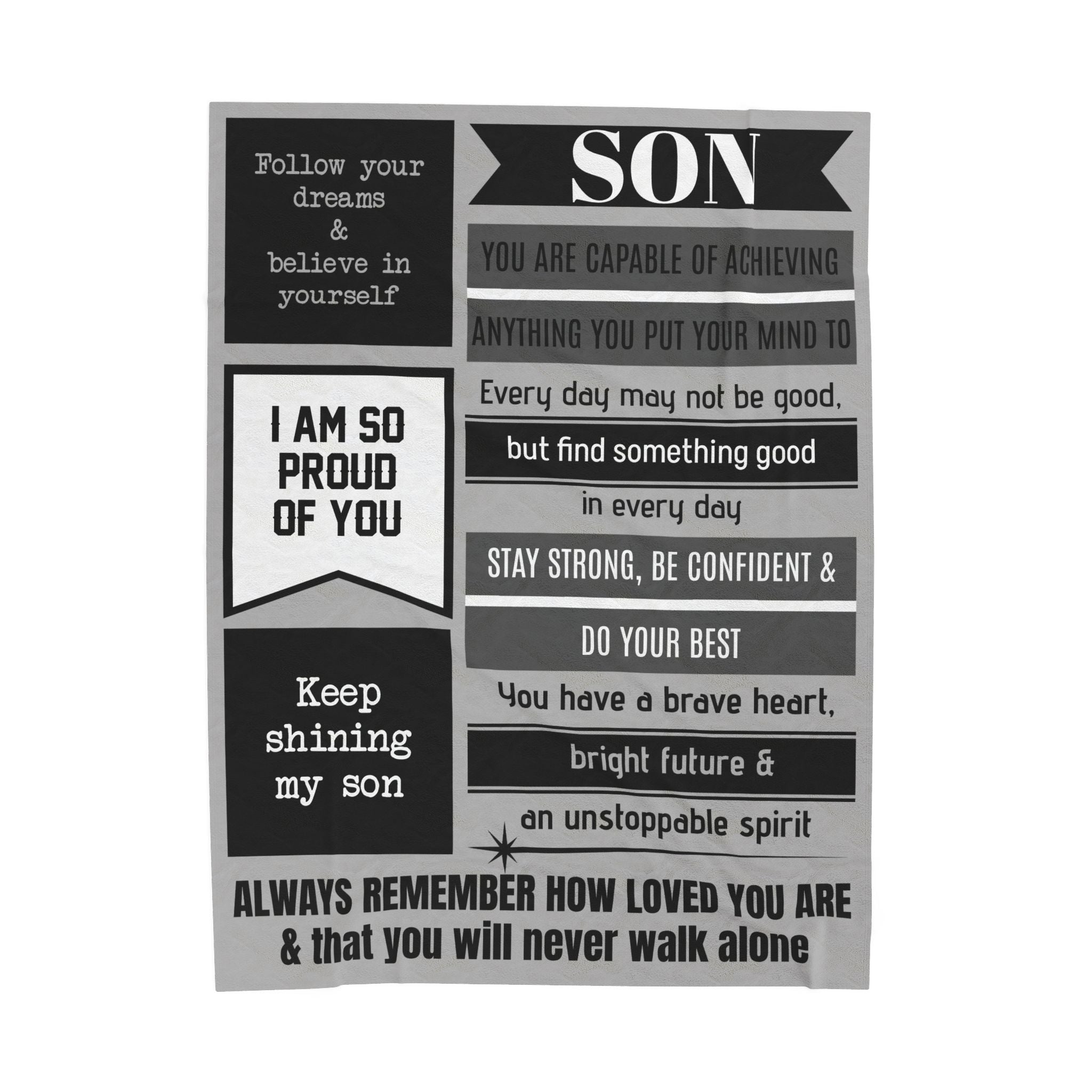 To My Son - Blanket