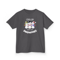 Chillin' with My Snowmies - Kids T-Shirt