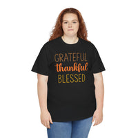 Grateful Thankful Blessed - T-Shirt