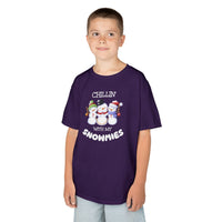 Chillin' with My Snowmies - Kids T-Shirt