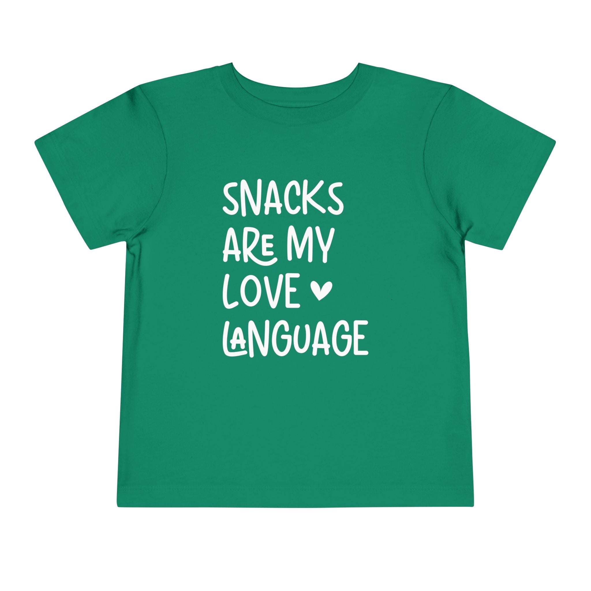 Snacks Are My Love Language - Toddler T-Shirt