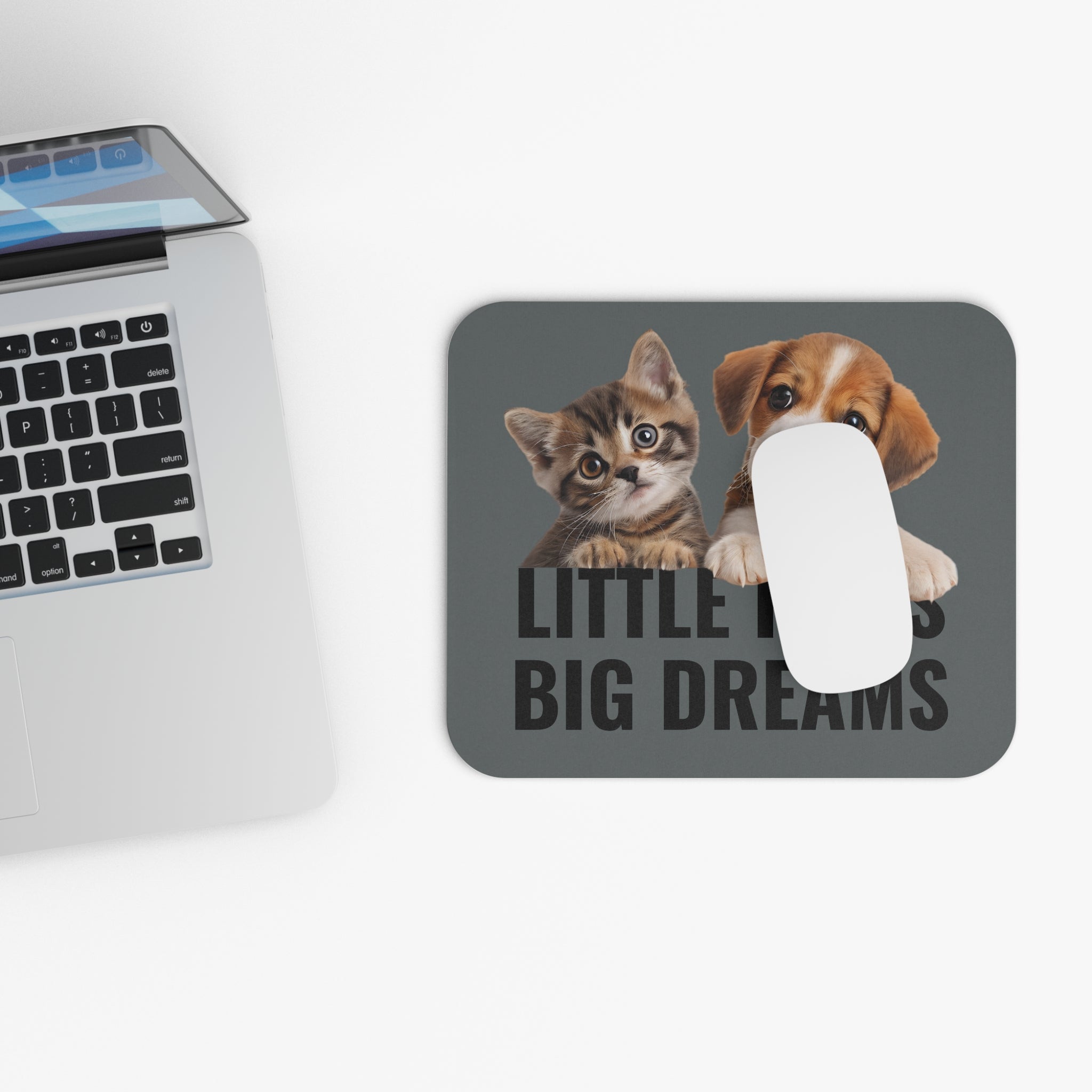 Little Paws Big Dreams - Mouse Pad
