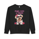 Peace, Love & Treats - Toddler Sweatshirt