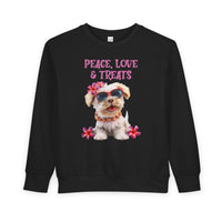 Peace, Love & Treats - Toddler Sweatshirt