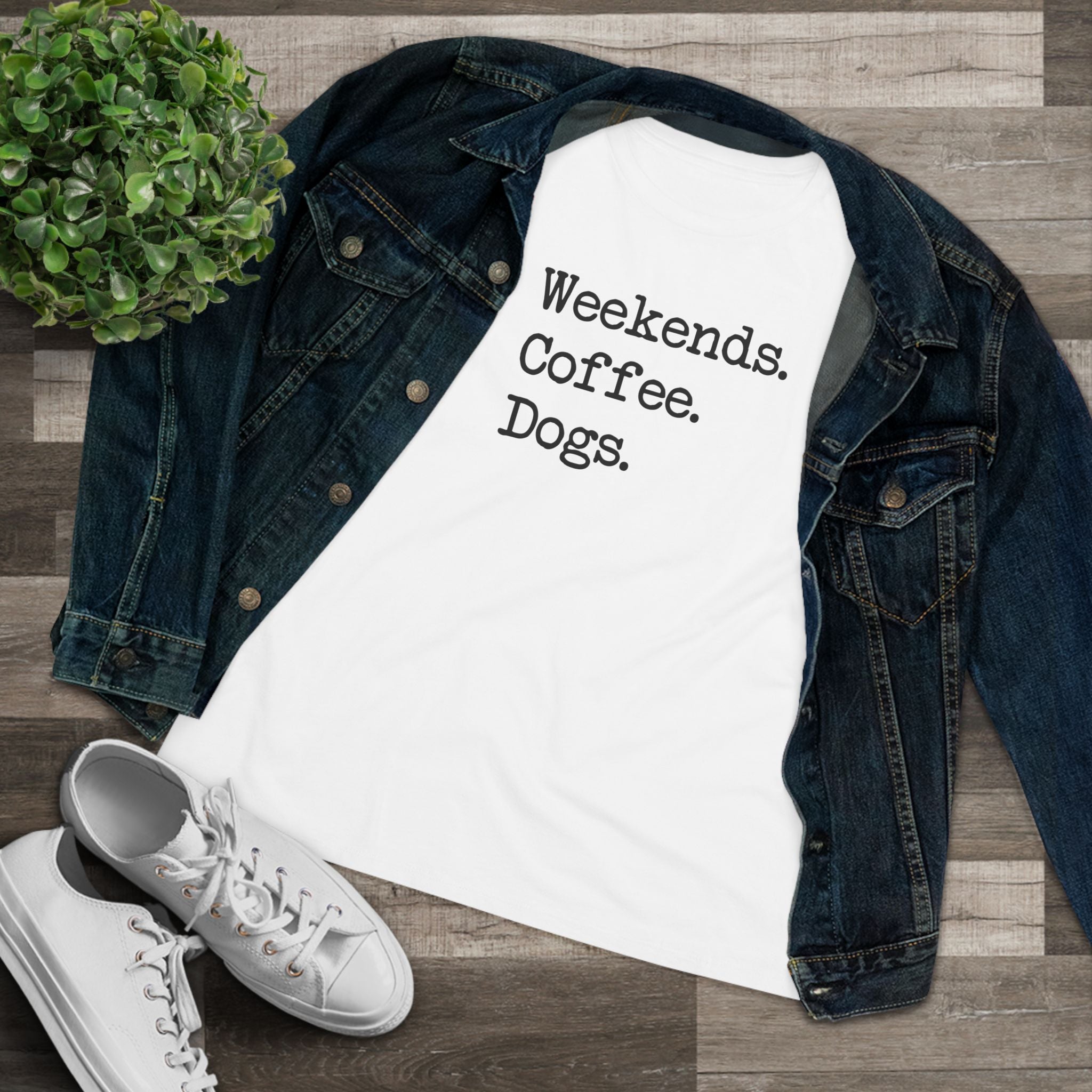 Weekends Coffee & Dogs - T-Shirt