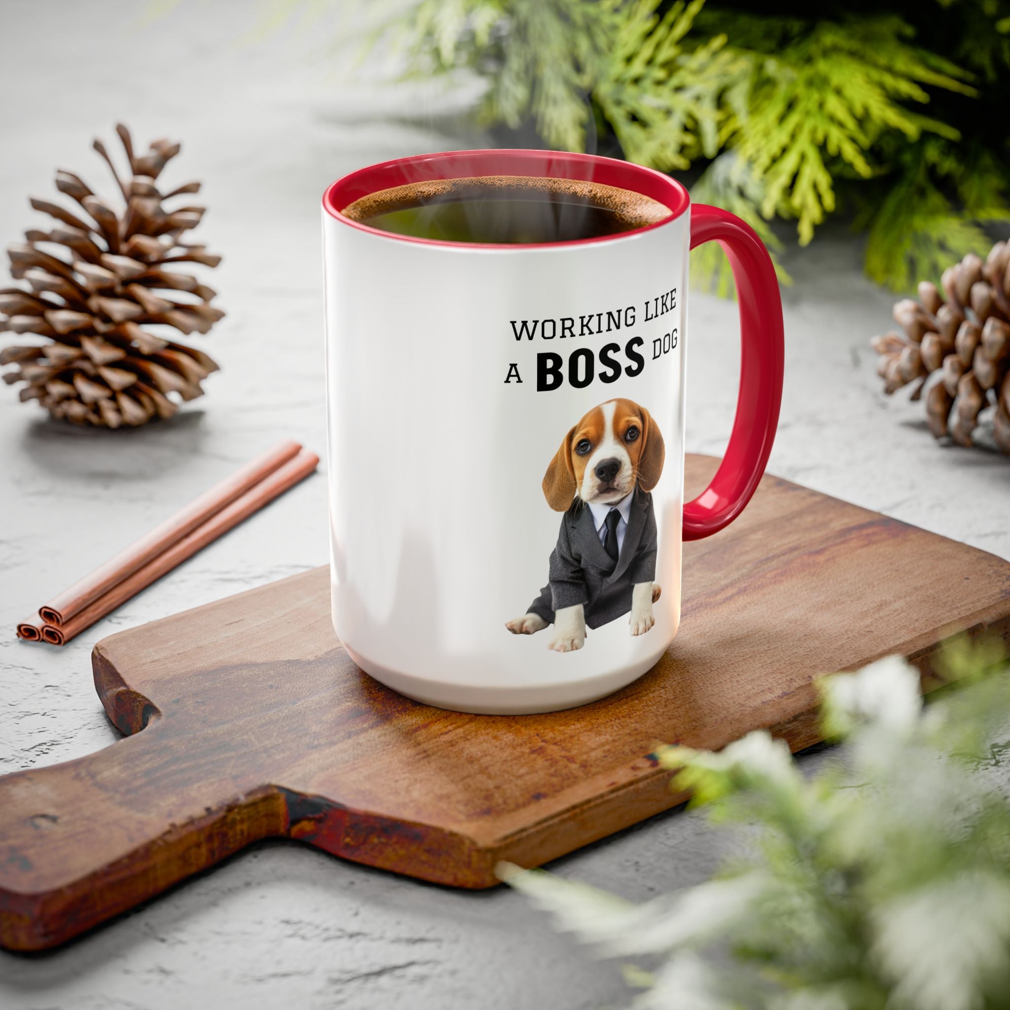 Working Like a Boss Dog - Mug