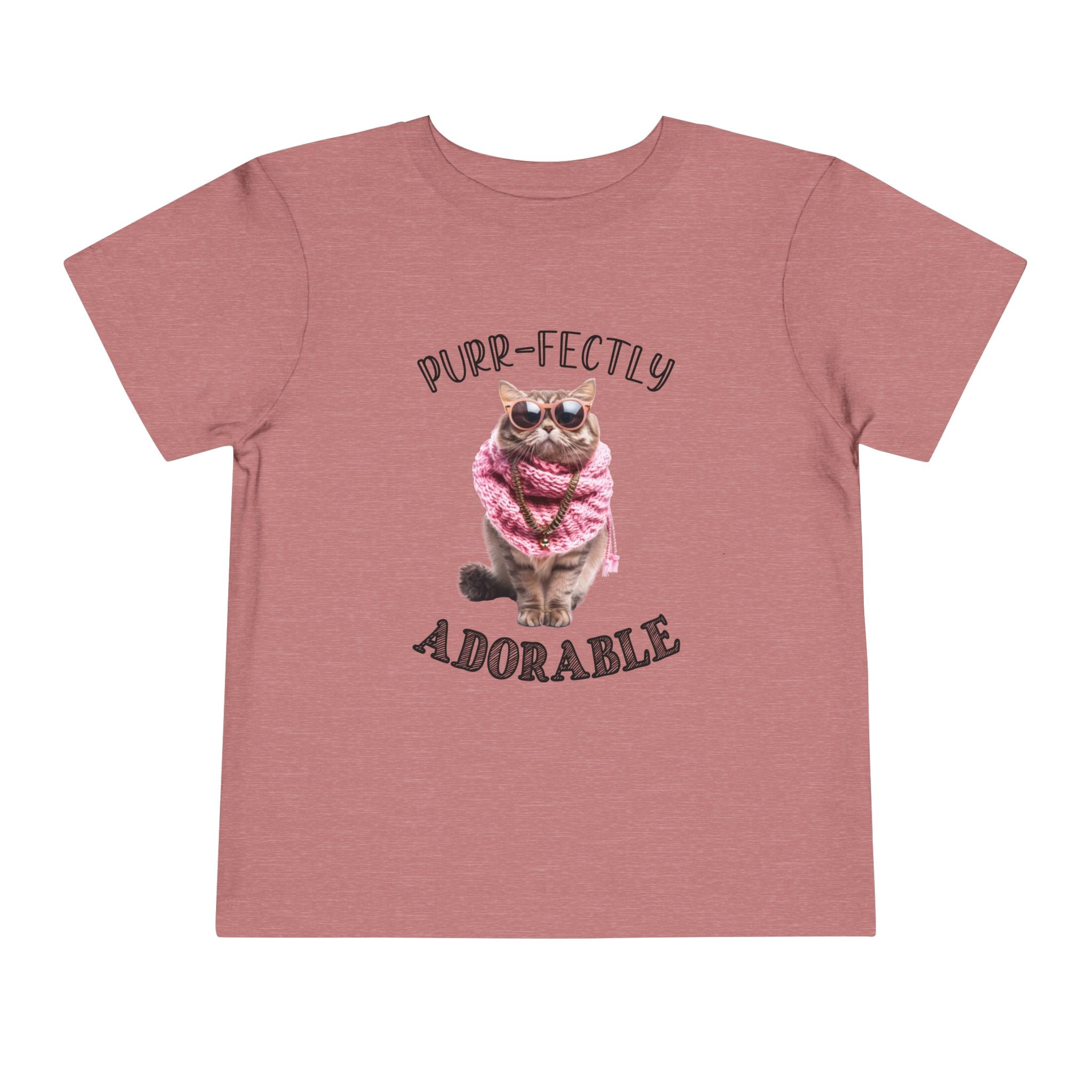 Purr-fectly Adorable - Toddler T-Shirt