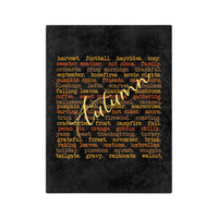 Autumn - Velveteen Blanket