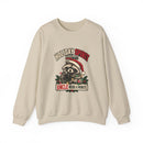 Holiday Spirit Loading – Funny Christmas Raccoon Crewneck Sweatshirt