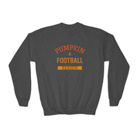 Pumpkin & Football Season - Kids Sweatshirt