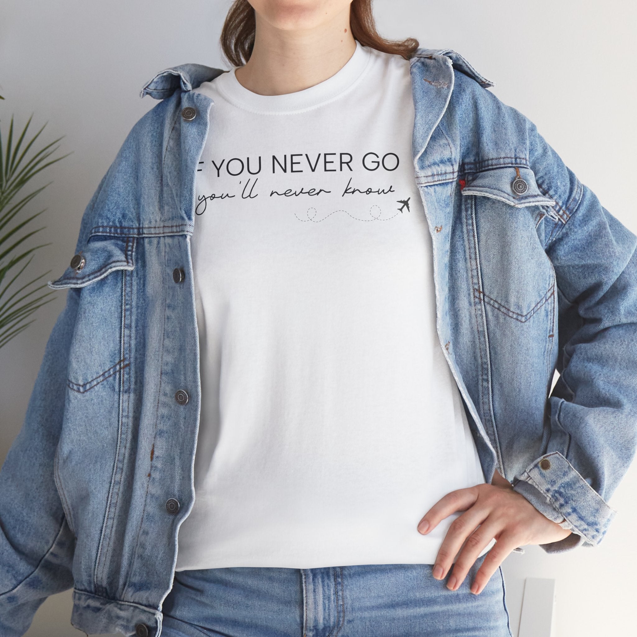 If You Never Go, You'll Never Know - T-Shirt