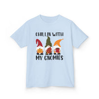 Chillin with My Gnomies - Kids T-Shirt