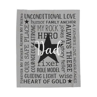 Dad - Plush Blanket