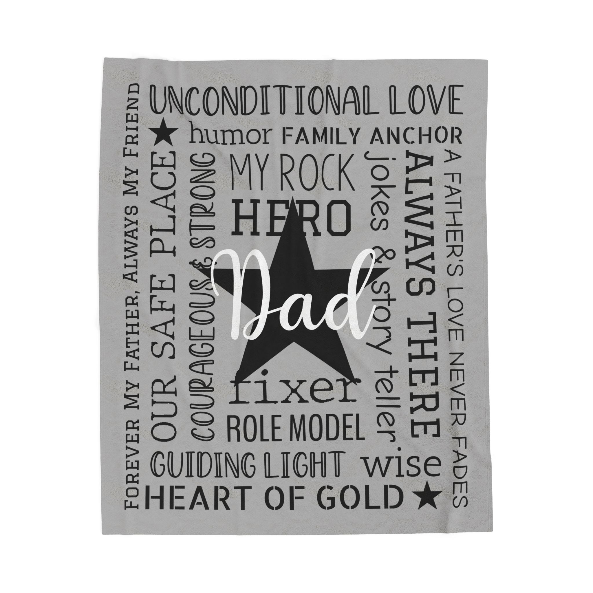 Dad - Plush Blanket