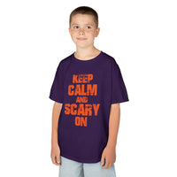 Keep Calm and Scary On - Kids T-Shirt