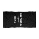 Tacos and Champagne - Beach Towel