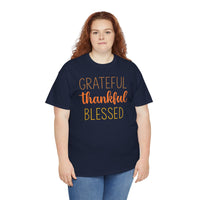 Grateful Thankful Blessed - T-Shirt