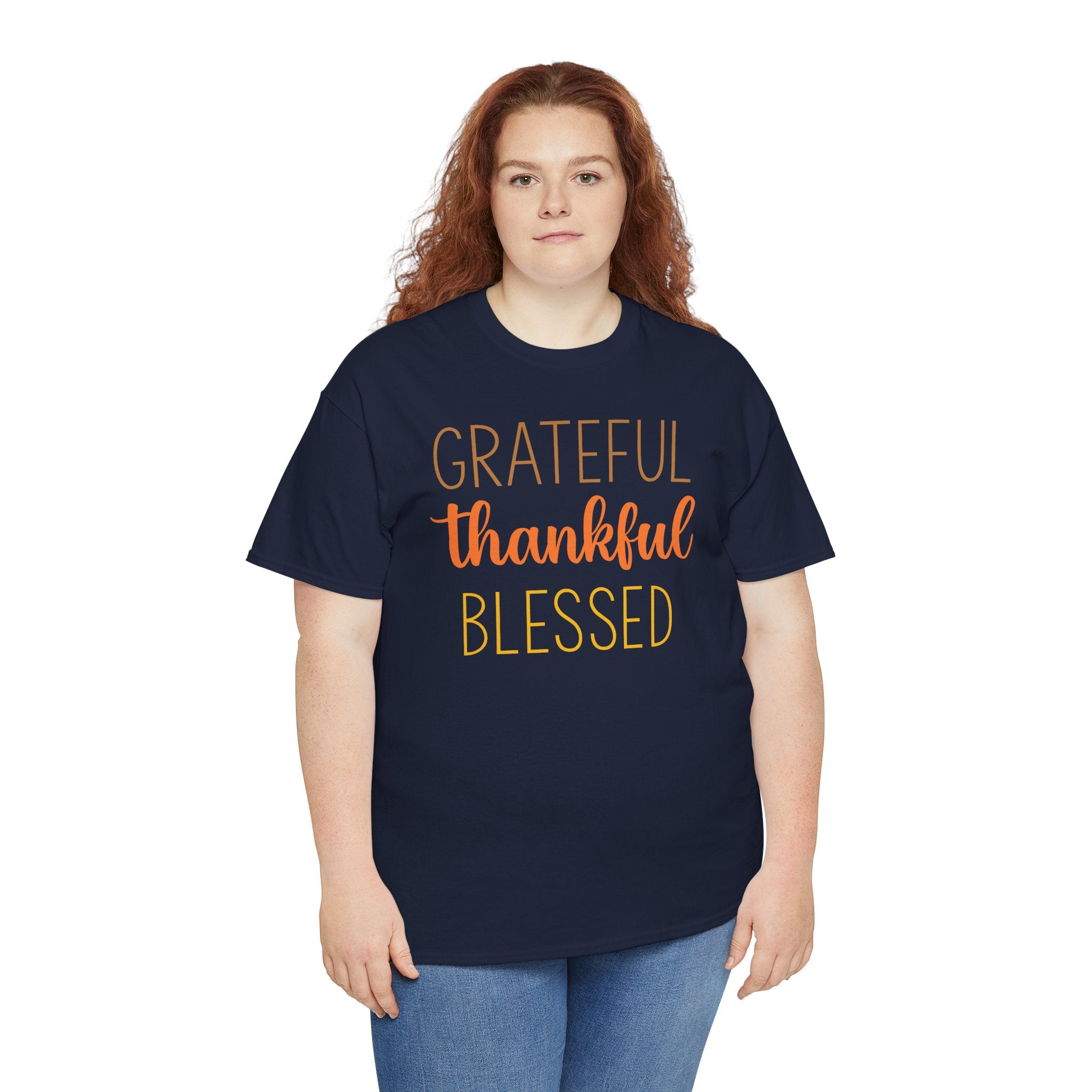 Grateful Thankful Blessed - T-Shirt