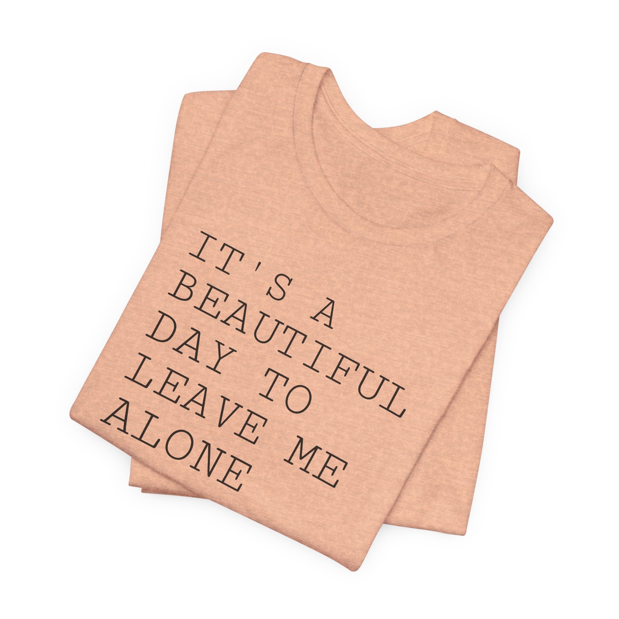 It's a Beautiful Day to Leave Me Alone - T-Shirt