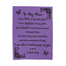 To My Mom - Throw Blanket