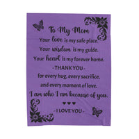 To My Mom - Throw Blanket