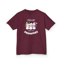 Chillin' with My Snowmies - Kids T-Shirt