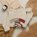 Holiday Spirit Loading – Funny Christmas Raccoon Crewneck Sweatshirt