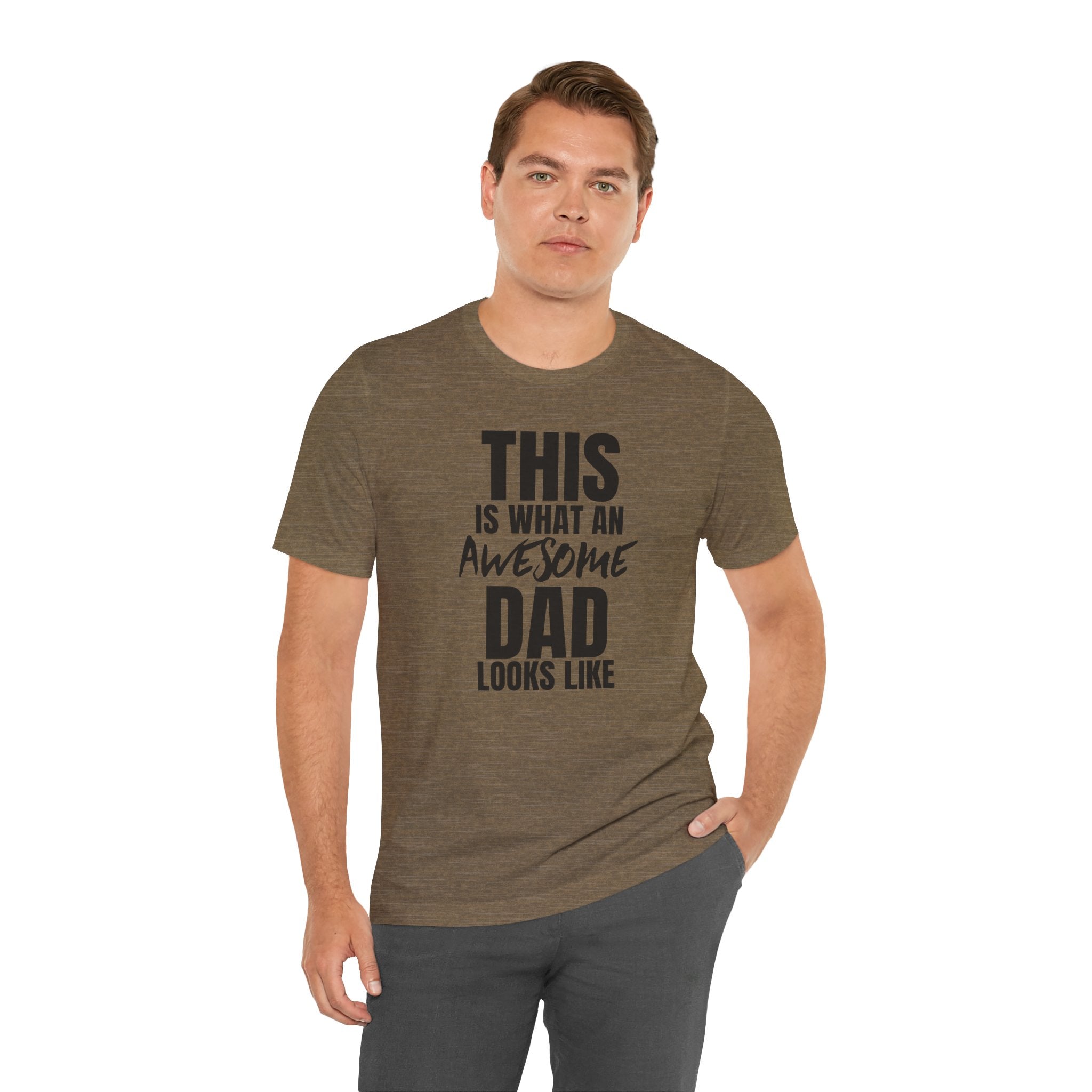 This Is What an Awesome Dad Looks Like - T-Shirt