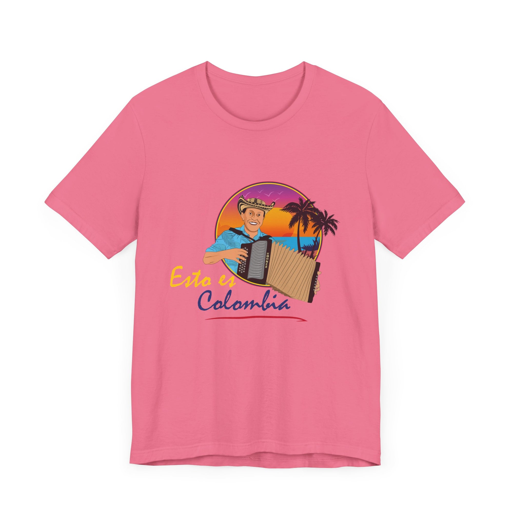 Colombian short-sleeved unisex t-shirt