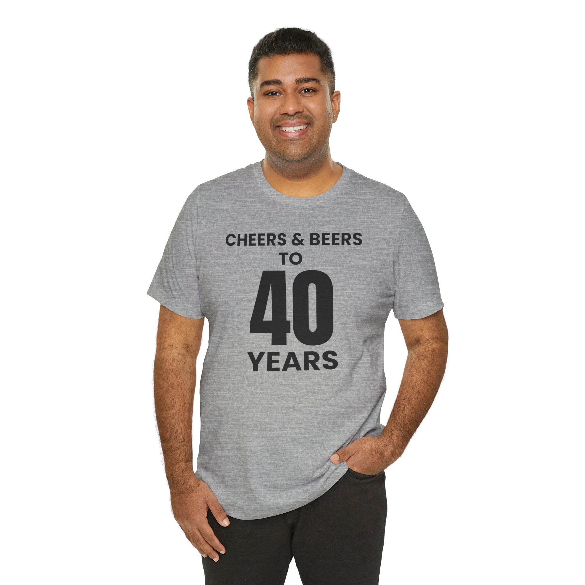 Cheers & Beers to 40 Years - T-Shirt