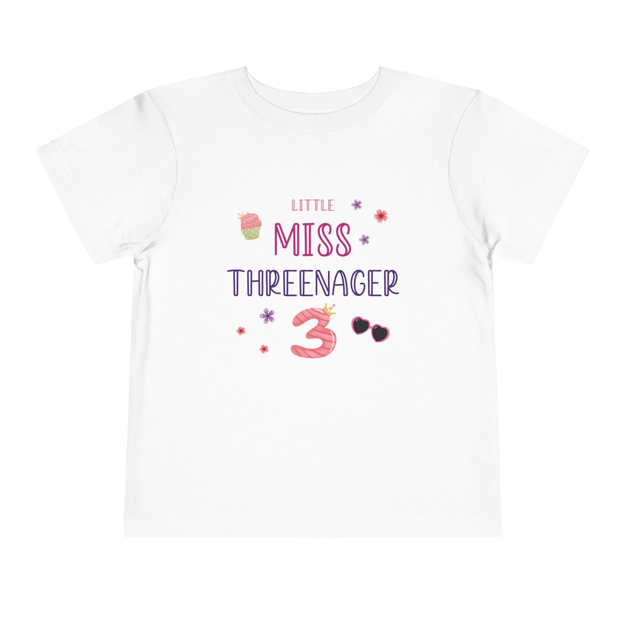 Little Miss Threenager - Toddler T-Shirt