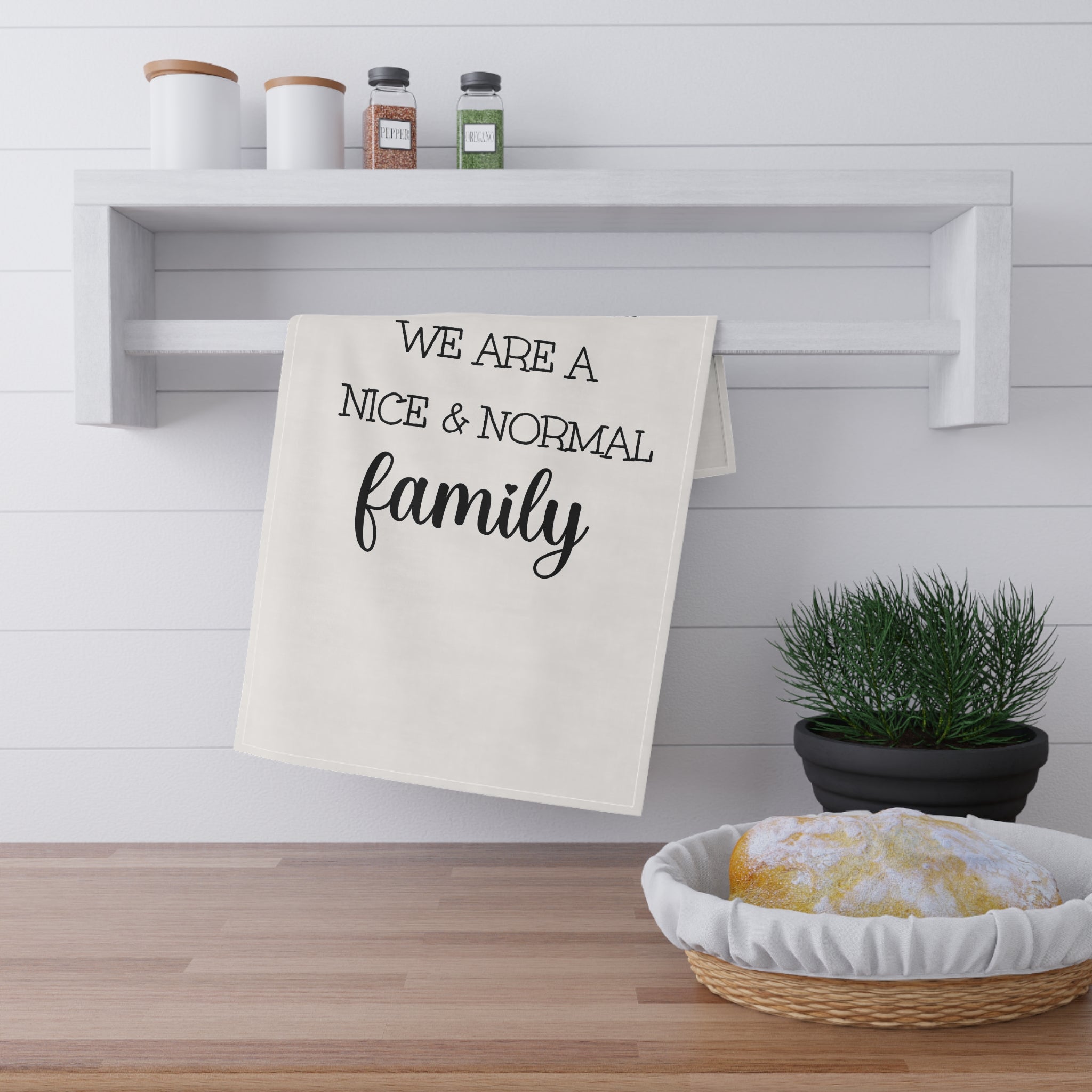 Nice & Normal Family - Tea Towel