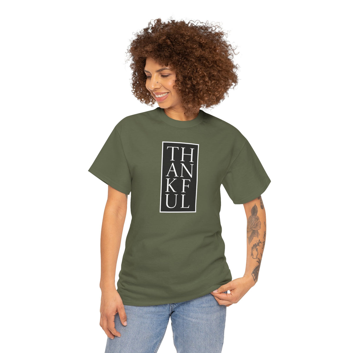 Thankful - T‑Shirt
