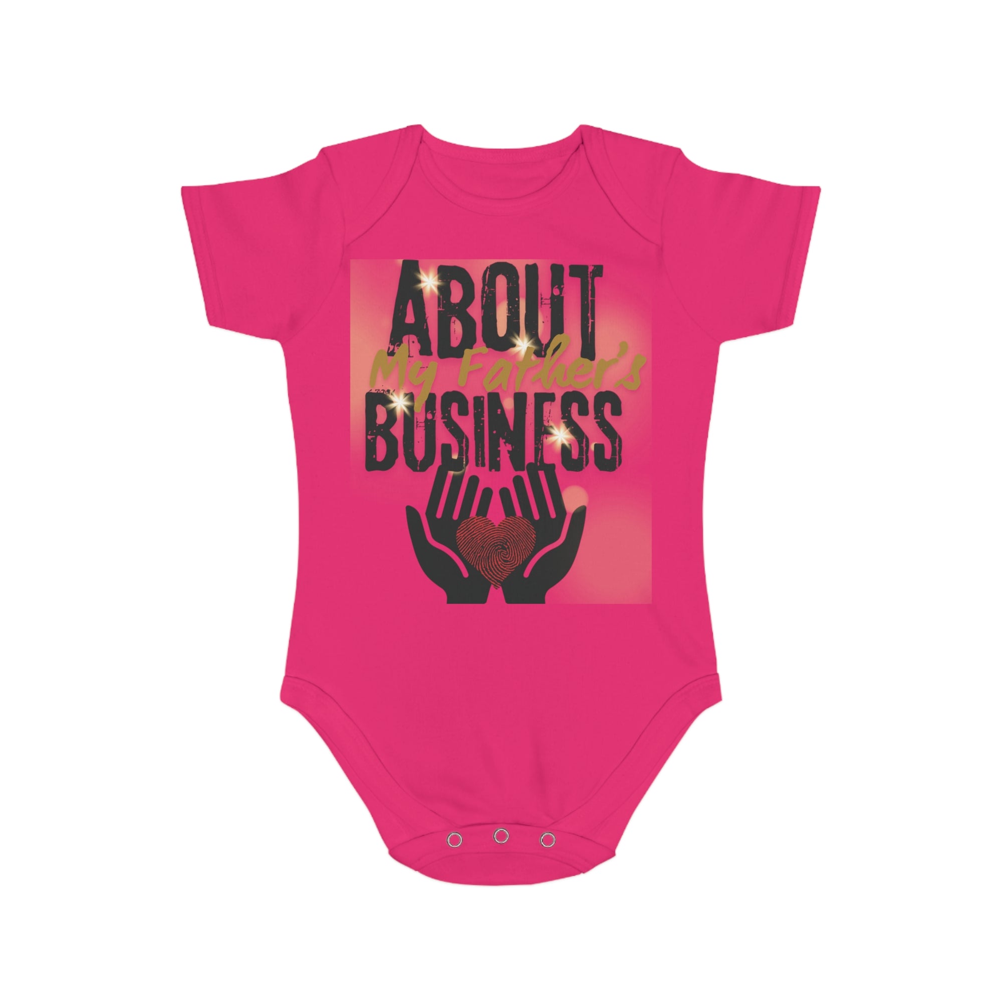 My Father's Business Baby Bodysuit