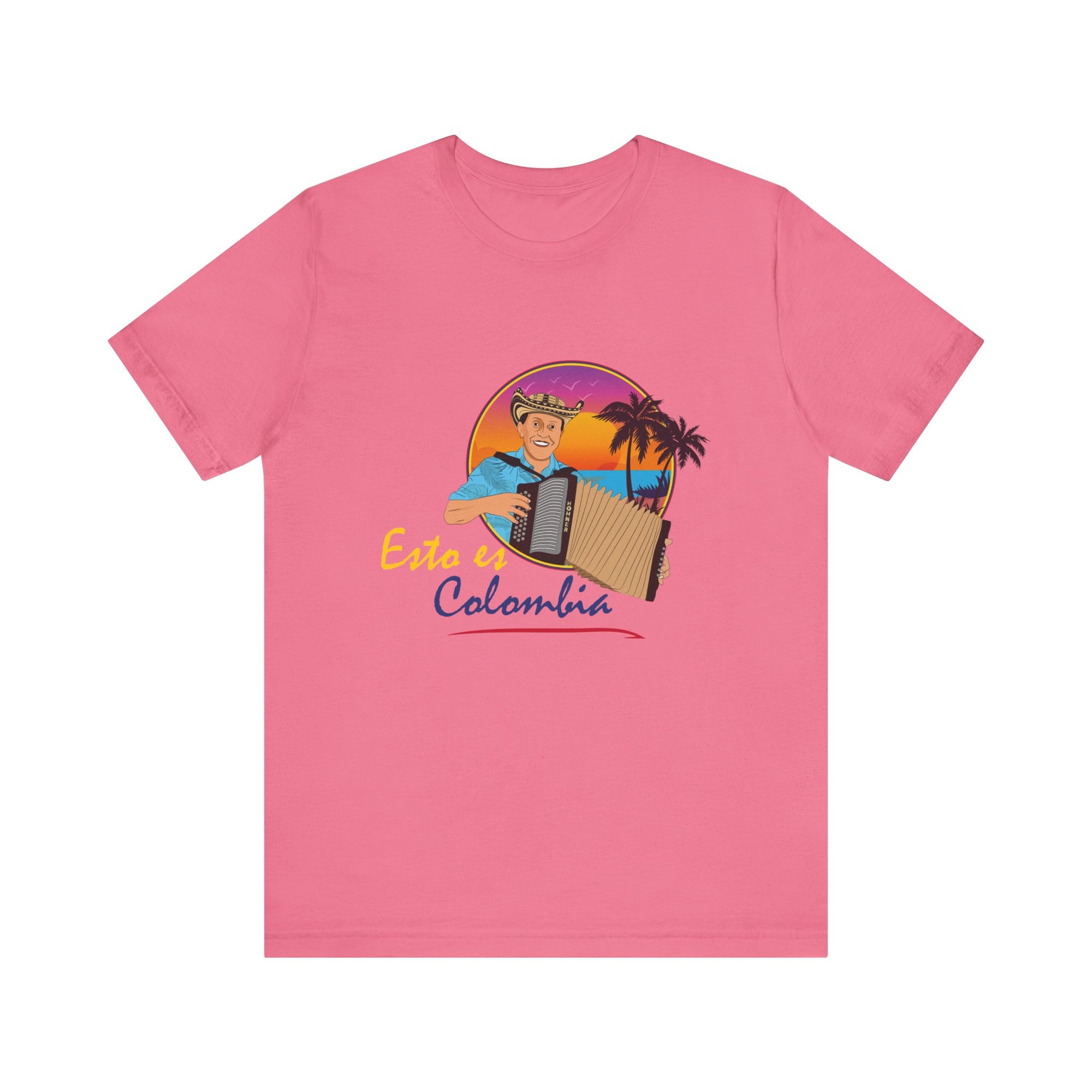 Colombian short-sleeved unisex t-shirt