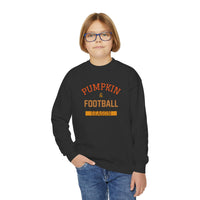 Pumpkin & Football Season - Kids Sweatshirt