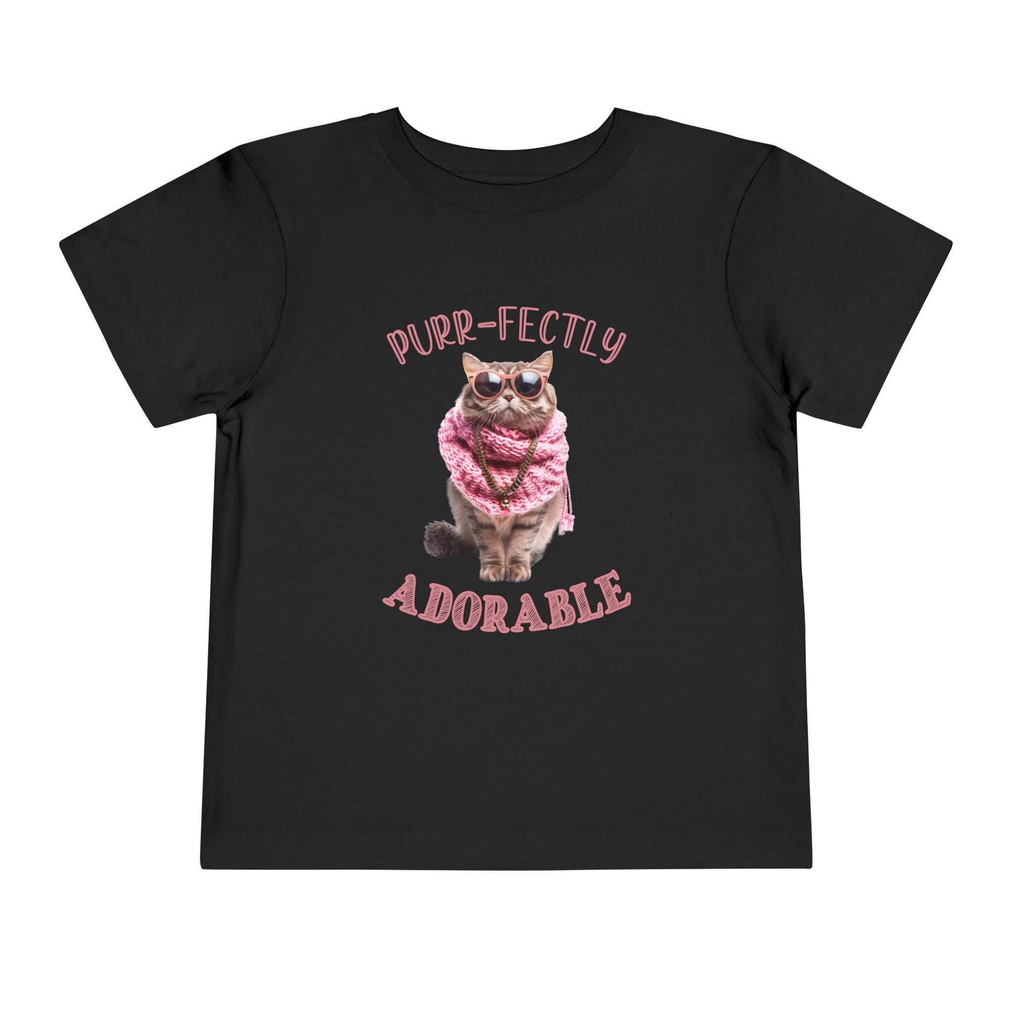 Purr-fectly Adorable - Toddler T-Shirt