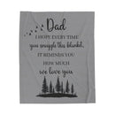 Hug Dad - Throw Blanket