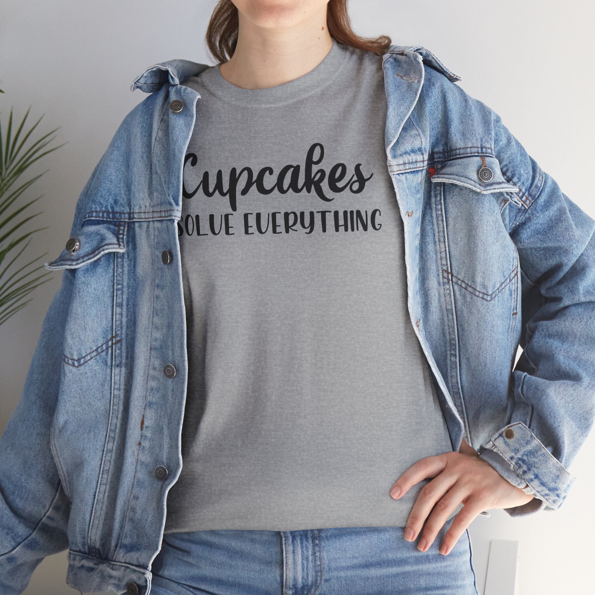 Cupcakes Solve Everything -T-Shirt