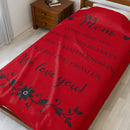Hug Mom - Throw Blanket